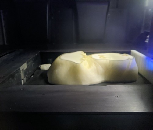 MultiJet printing in progress, 2021