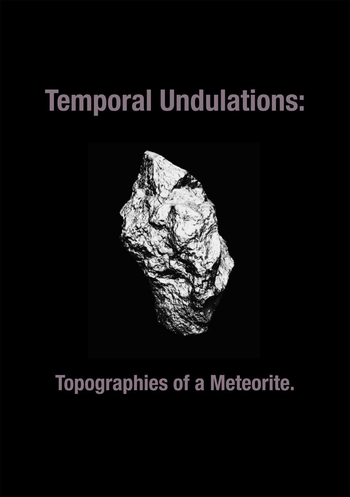 Temporal Undulations: title page